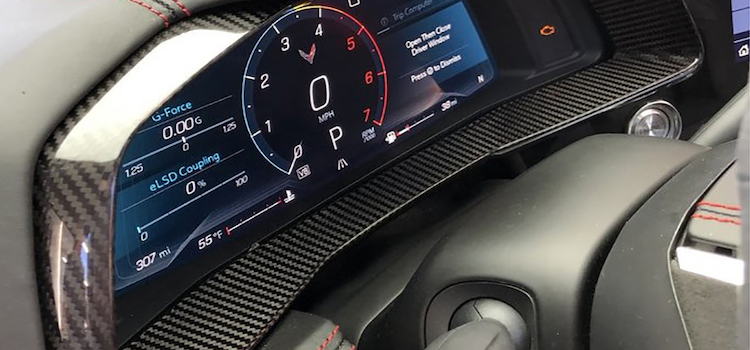 C8 Corvette Dash 