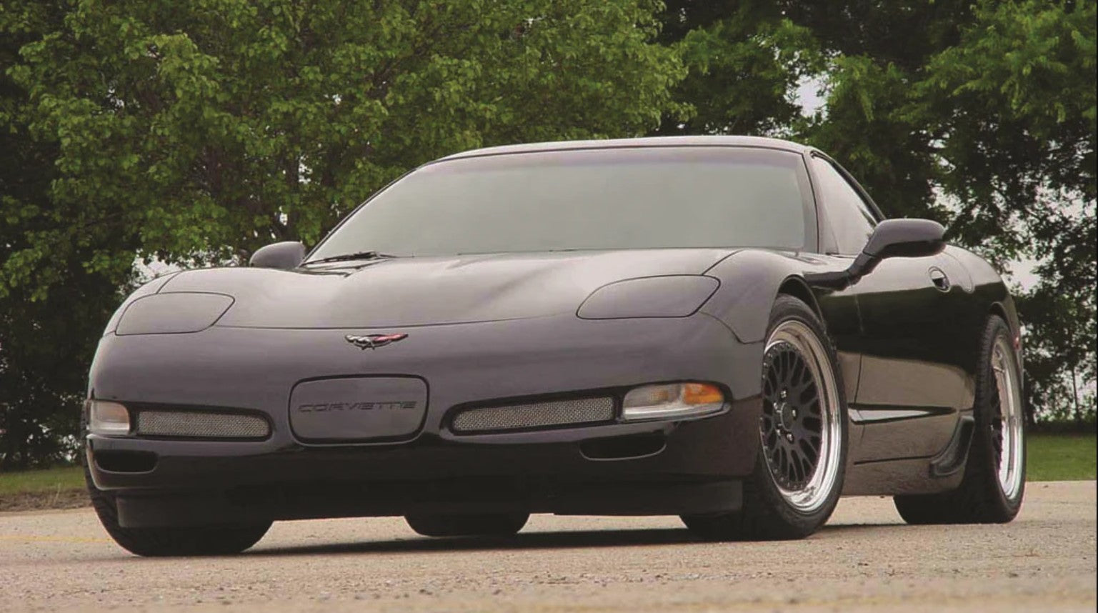 corvette front suspension