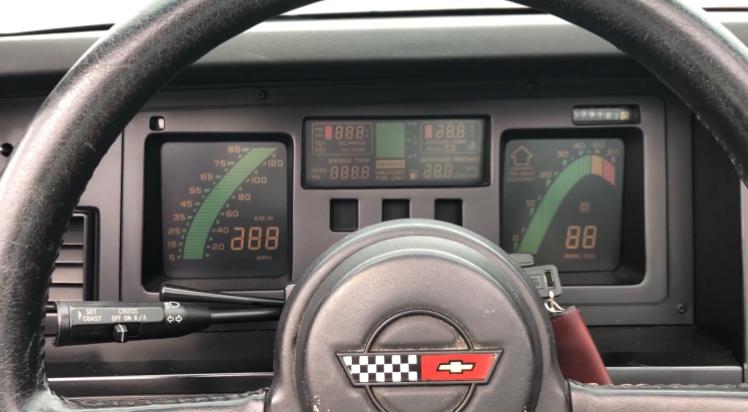 c4 corvette dash