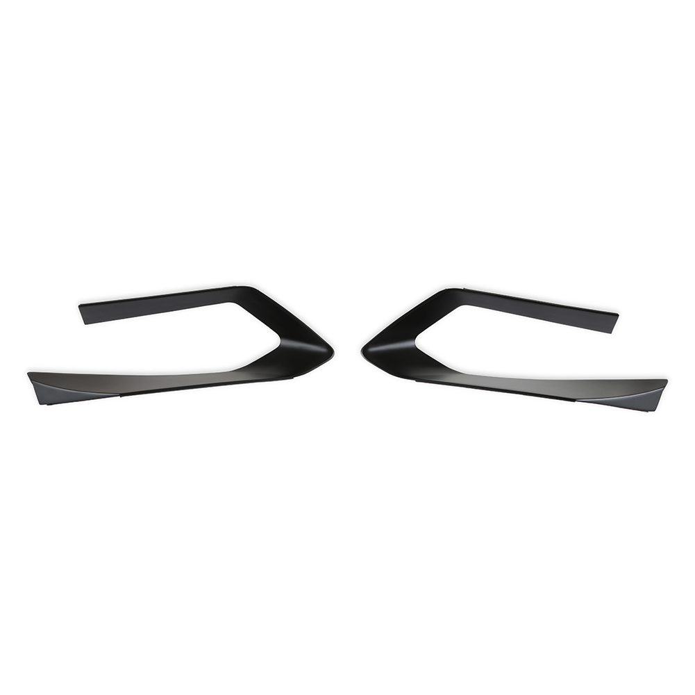 C8 Corvette Lower Front Grille Insert Kit - Satin Black  : Base, Z51