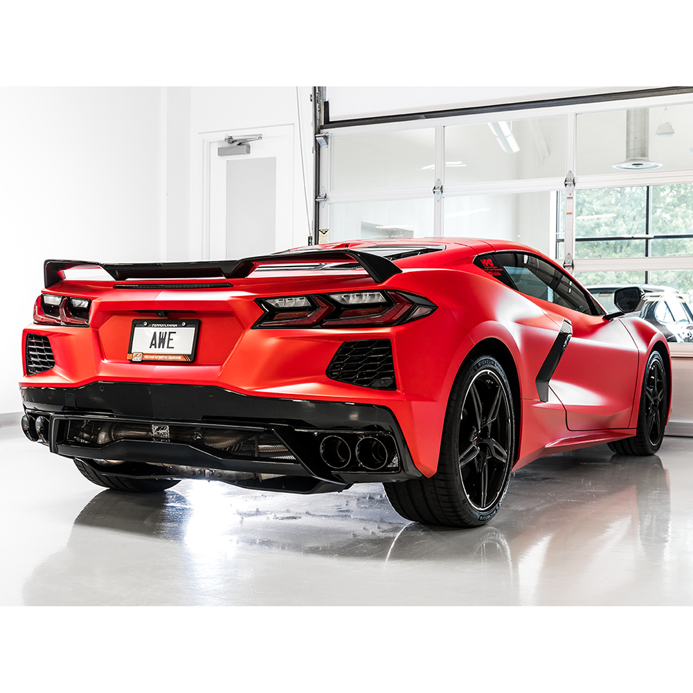 C8 Corvette AWE Touring Edition Exhaust System : Stingray & E-Ray