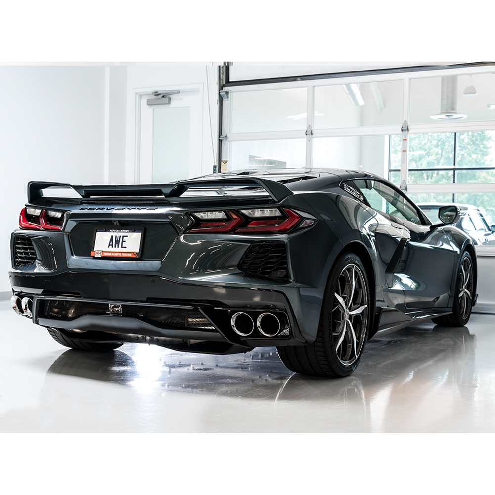 C8 Corvette AWE Touring Edition Exhaust System : Stingray & E-Ray