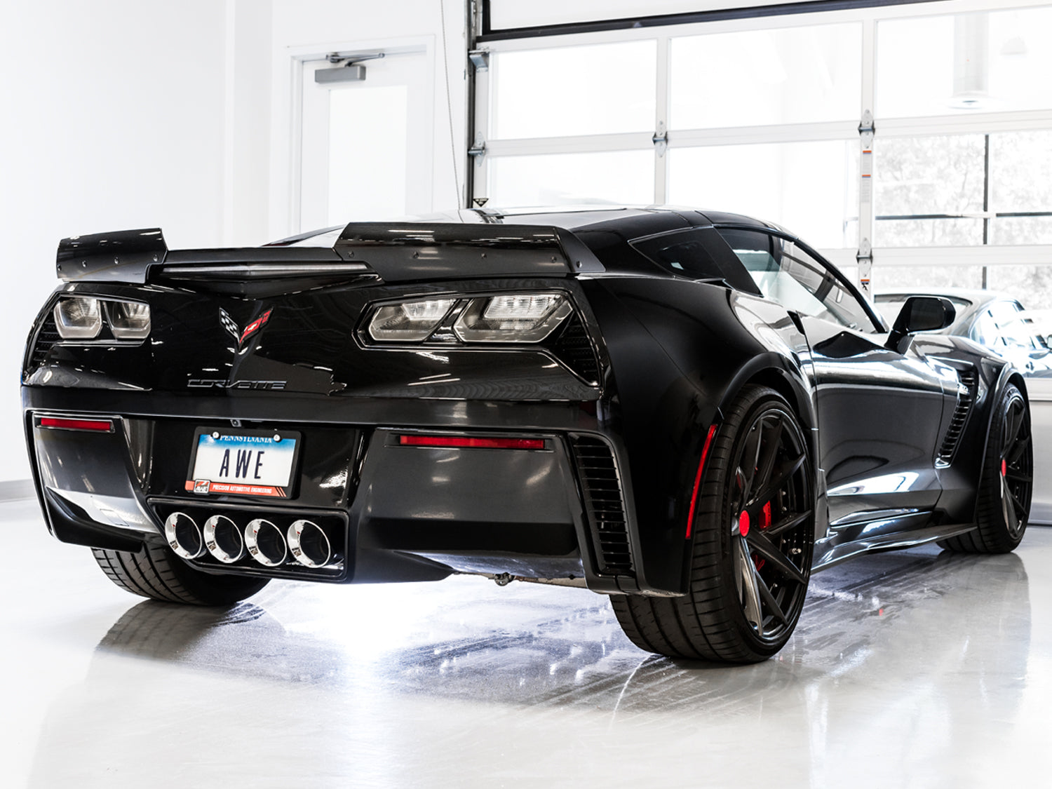 Corvette AWE Touring Edition Axle Back Exhaust System : C7 Stingray, Z06, Grandsport, ZR1