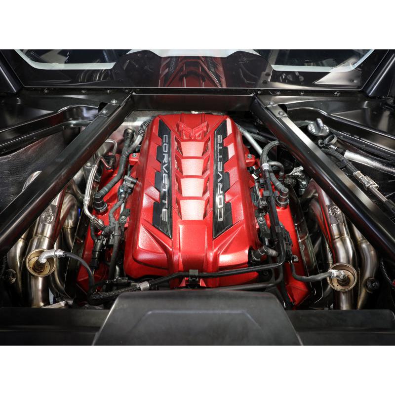 aFe Twisted 304SS Header 2020 Chevy Corvette (C8) 6.2L V8