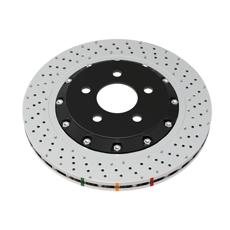 DBA 2020+ Chevrolet Corvette C8 Z51 Rear Crossdrilled 5000 Series Rotor