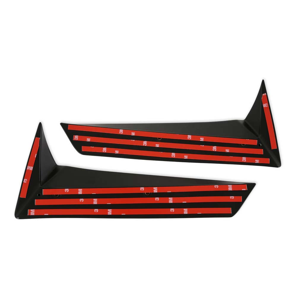 C8 Corvette Roof Spoiler Kit - Satin Black  : Base, Z51, Z06, E-Ray Coupe