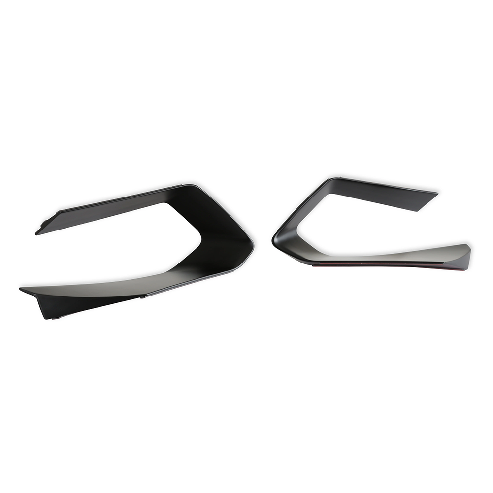 C8 Corvette Lower Front Grille Insert Kit - Satin Black  : Base, Z51