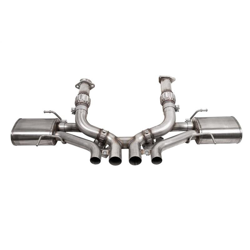 C8 Z06 Corvette- Exhaust System Corsa 3in Valved Cat-Back Exhaust Muffler System (ReUses Stock Tips) 2023-2024 Z06