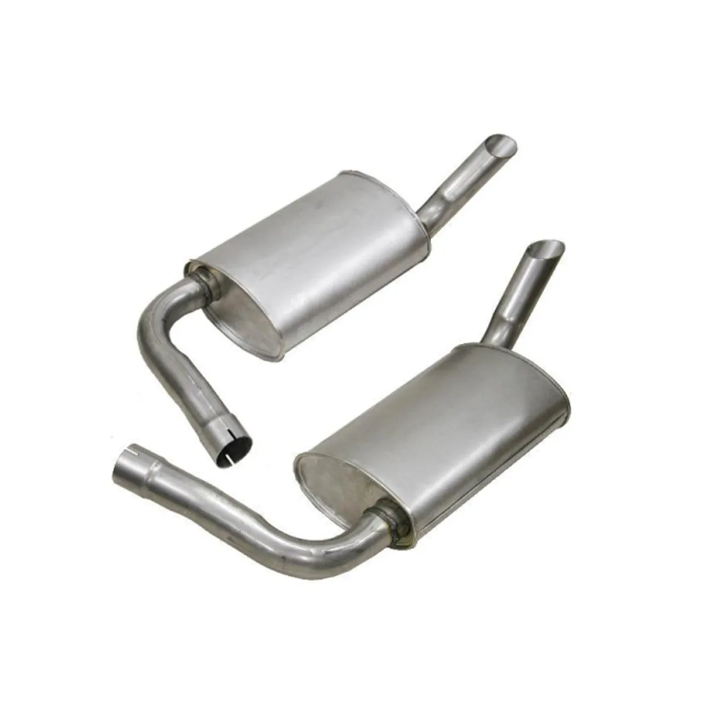 Corvette Mufflers. 2.25 Inch: 1978