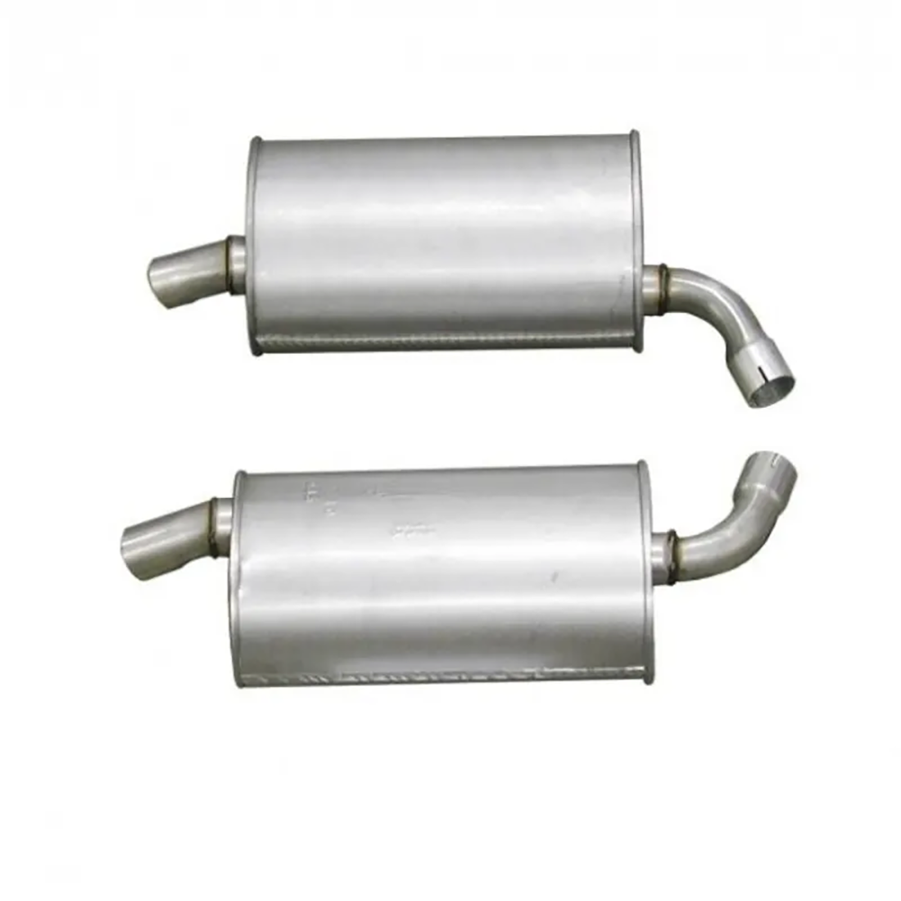 Corvette Mufflers. 2 Inch Round (Original Style): 1973