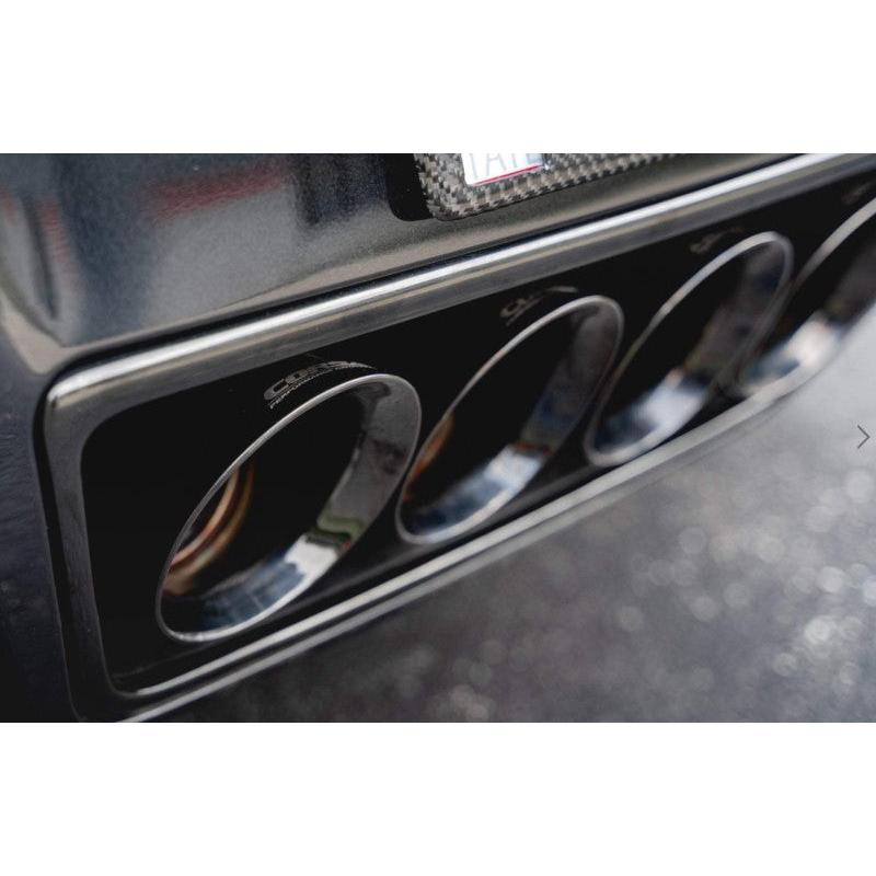 Corsa 2014-2019 Chevrolet Corvette Quad 4.5in Polished Pro-Series Tip Kit (For Corsa ExhaustOnly)