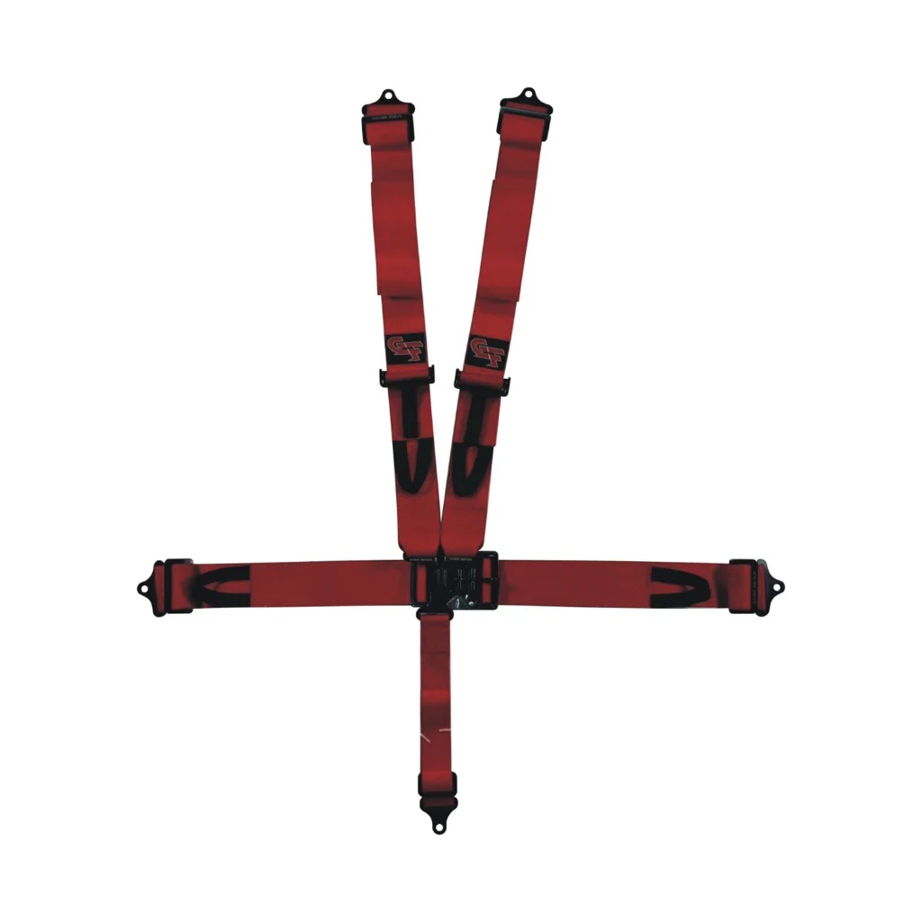 Corvette Shoulder Harness Latch & Link : G-Force Racing - Red