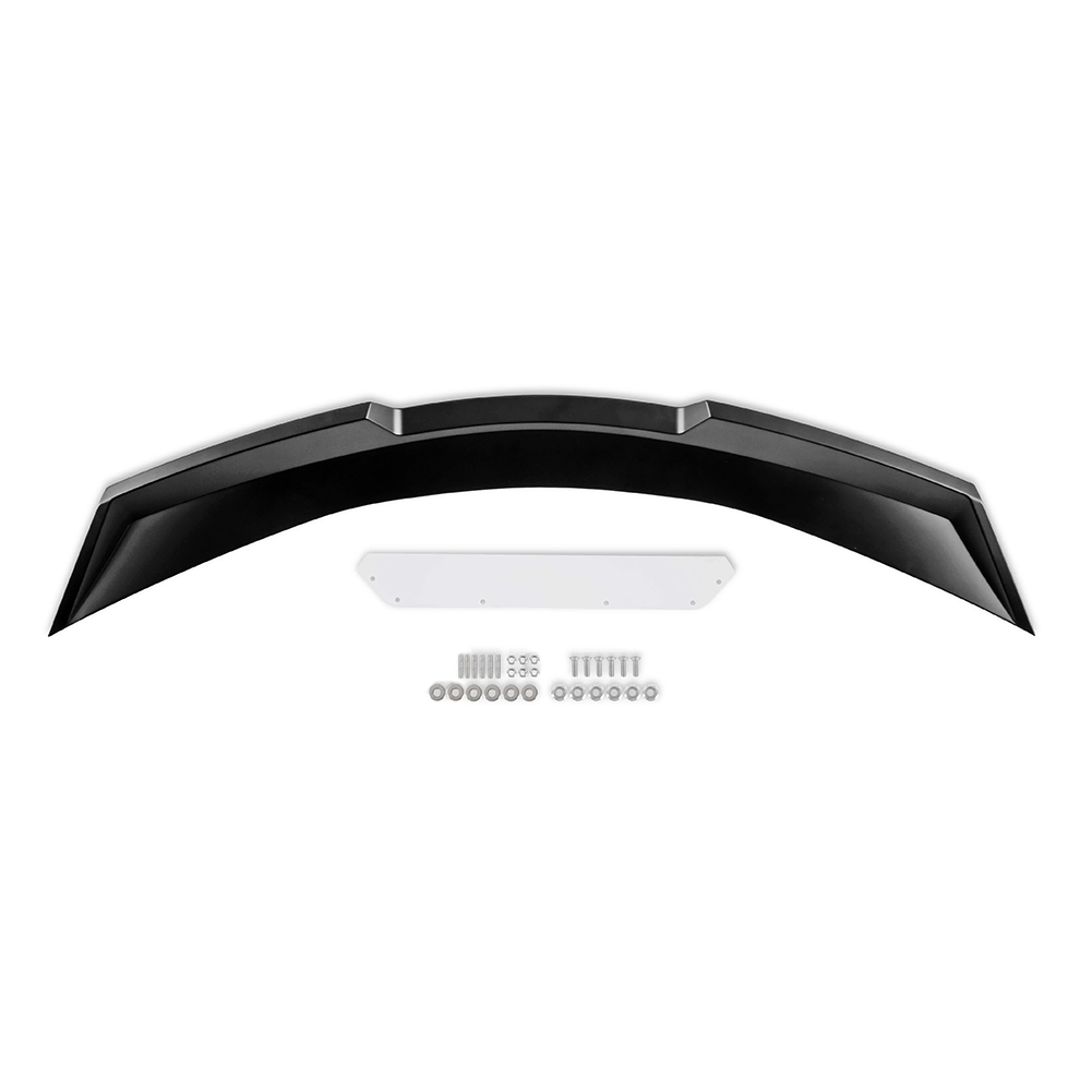 C8 Corvette Rear Spoiler Wicker Bill Style - Carbon Flash Metallic : Base, Z51