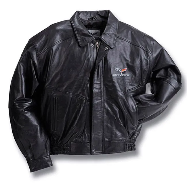 Corvette Jacket - Lamb with C6 Emblem : 2005-2013