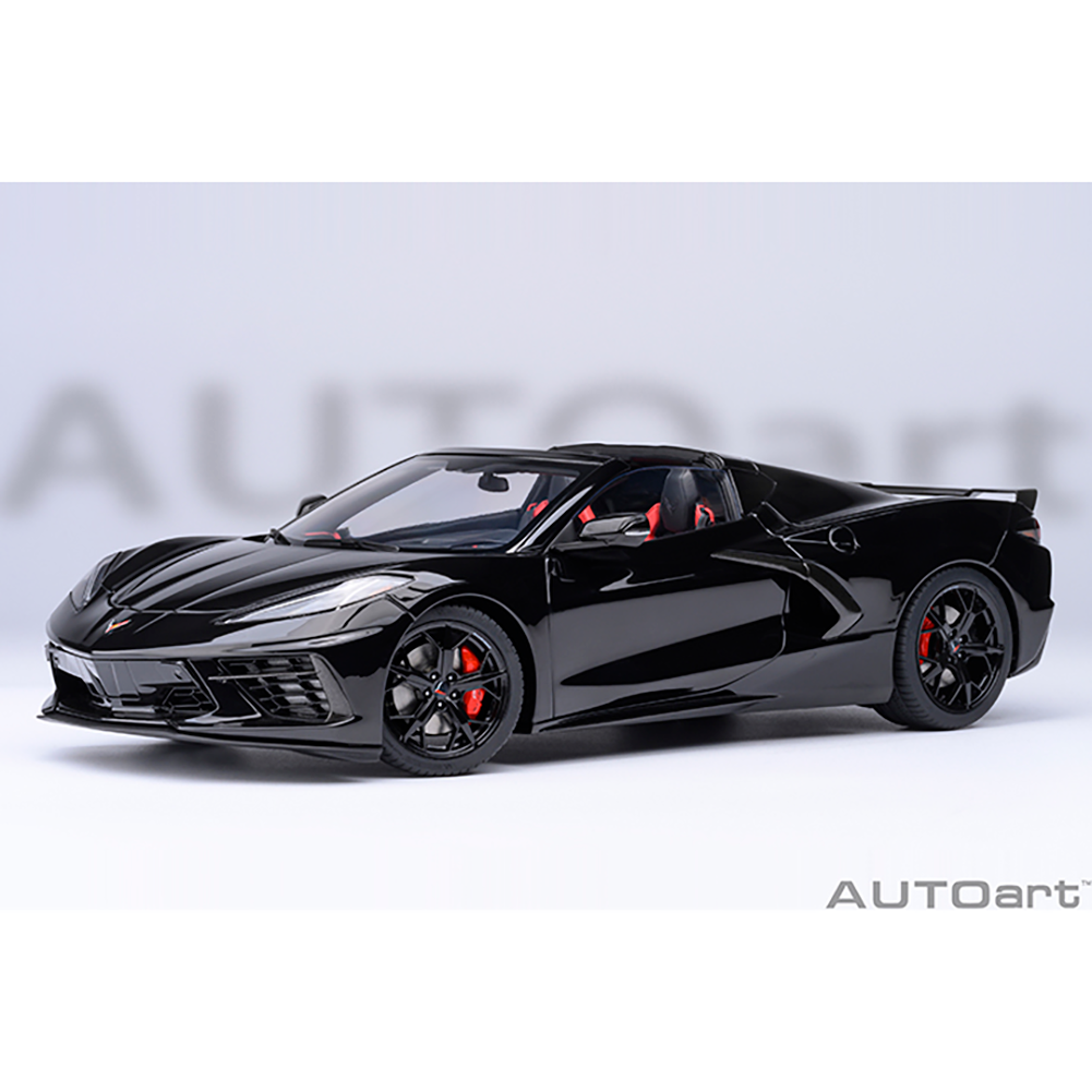 C8 Corvette Stingray Z51 Die Cast 1:18 - Gloss Black