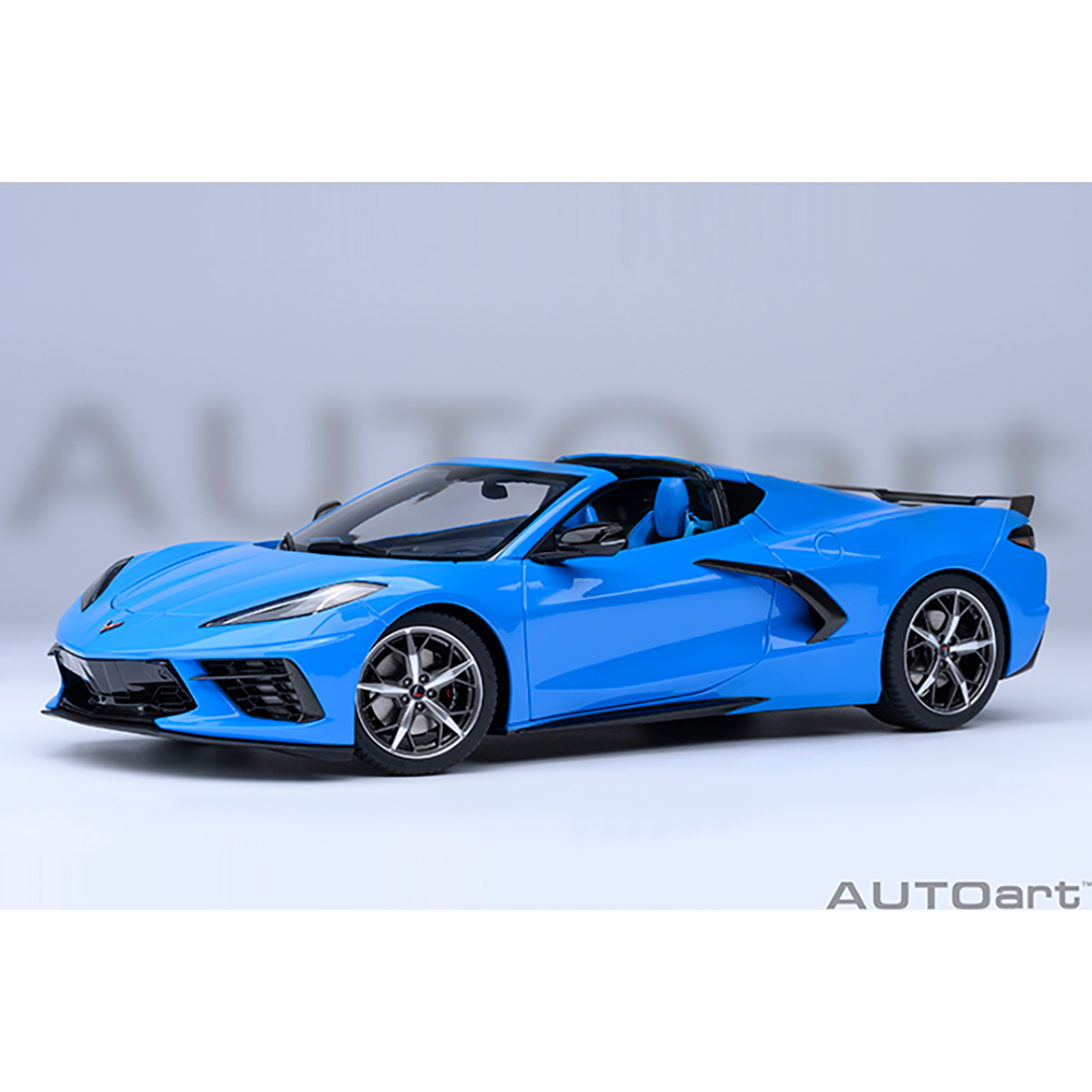 C8 Corvette Stingray Z51 Die Cast 1:18 - Rapid Blue