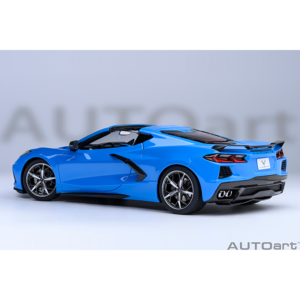 C8 Corvette Stingray Z51 Die Cast 1:18 - Rapid Blue