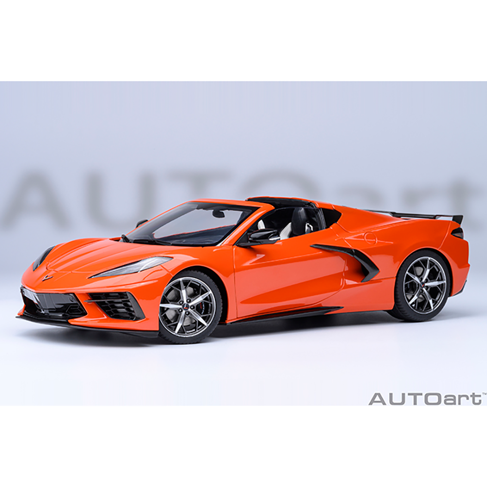 C8 Corvette Stingray Z51 Die Cast 1:18 - Sebring Orange