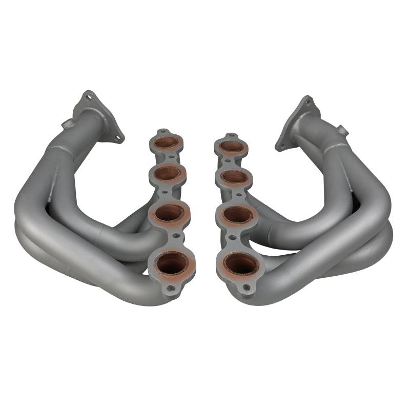 aFe Twisted 304SS Header 2020 Chevy Corvette (C8) 6.2L V8 - Titanium Ceramic Coated