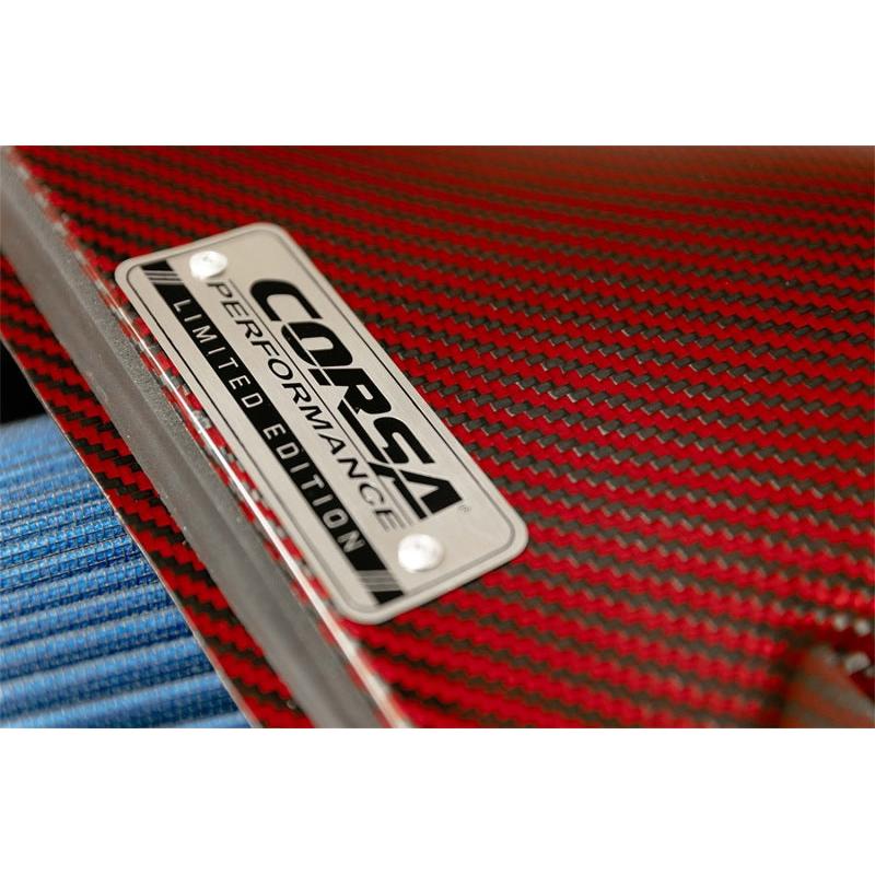 Corsa 2014-19 Chevrolet Corvette C7 6.2L V8 Red Carbon Fiber Air Intake (Does Not Fit Z06/ZR1)