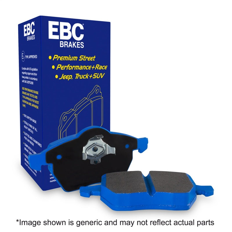 EBC 2020+ Chevrolet Corvette (C8) Stingray 6.2L Bluestuff Front Brake Pads