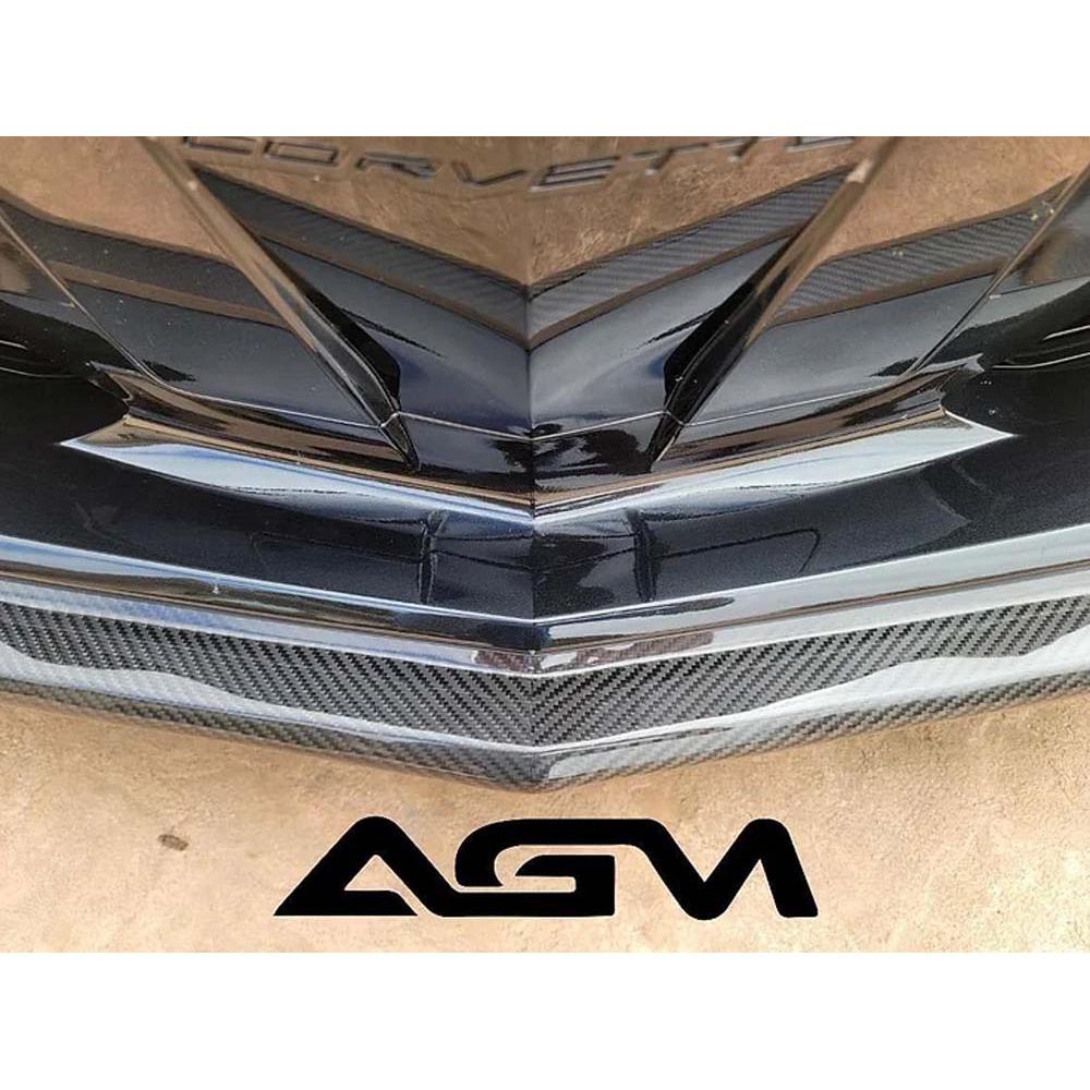 C8 Corvette AGM Corvette Visible Carbon Fiber Z51 Front