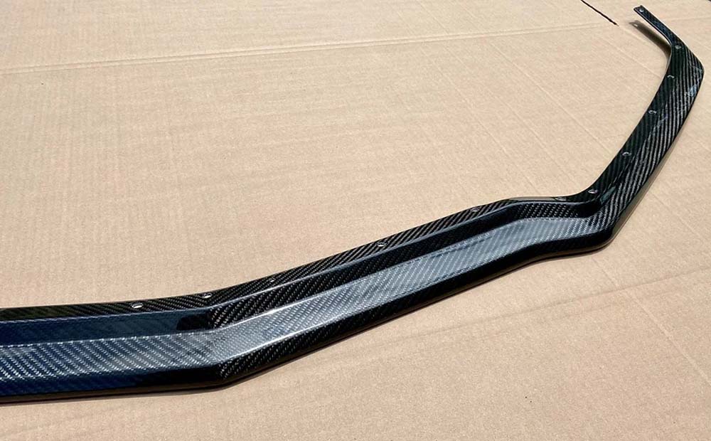 C8 Corvette AGM Corvette Visible Carbon Fiber ULTRA Front Splitter