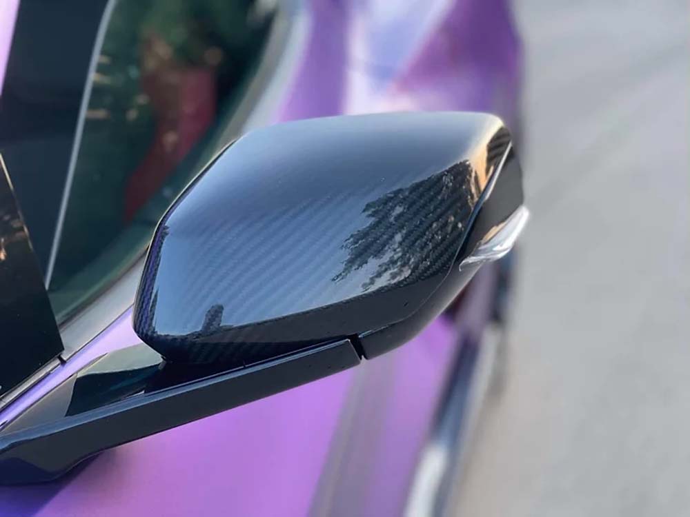 C8 Corvette AGM Carbon Fiber Mirror Caps