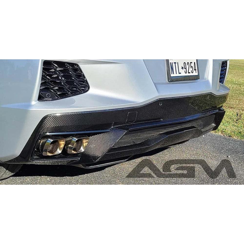 C8 Corvette AGM Carbon Fiber Rear Diffuser