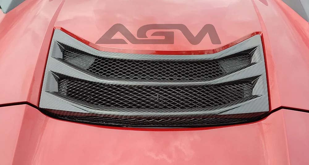 C8 Corvette AGM Carbon Fiber HTC Rear Vent