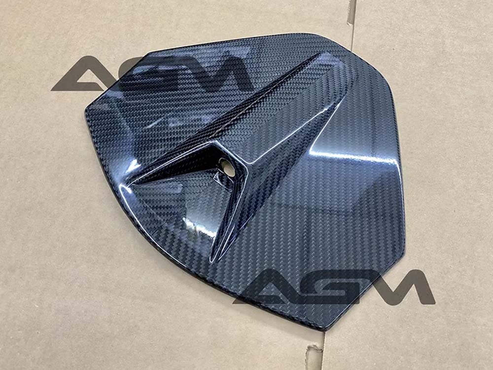 C8 Corvette AGM Carbon Fiber Rear Camera Cover