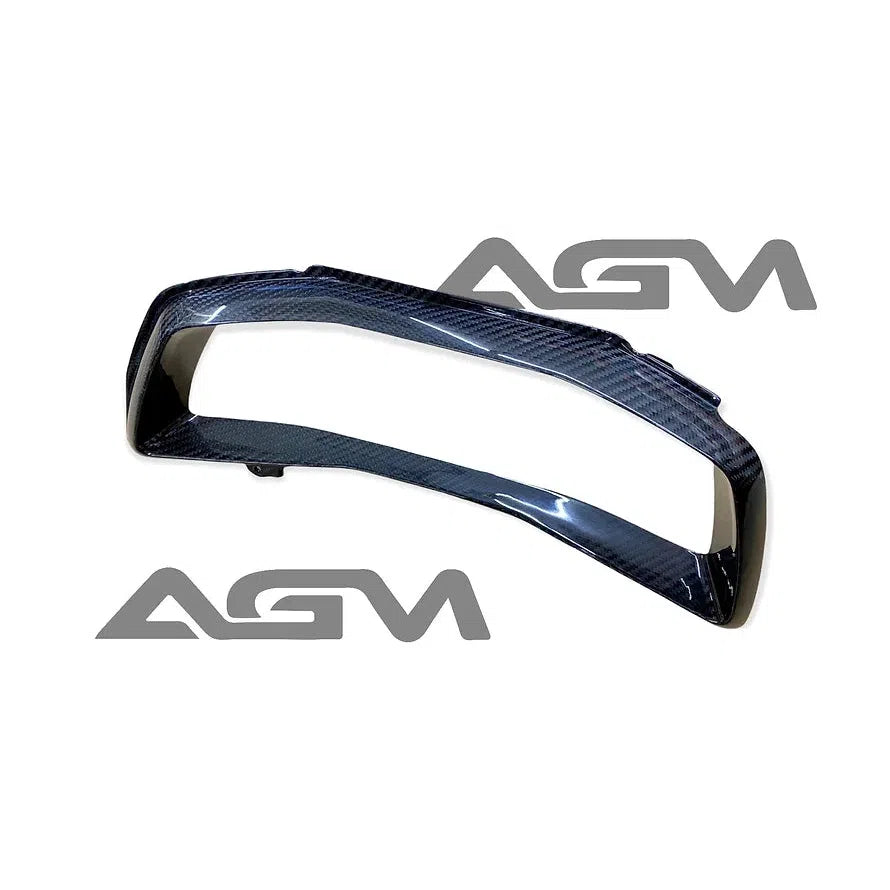 C8 Corvette AGM Corvette Carbon Fiber Gauge Cluster Bezel (Full Replacement) FA5