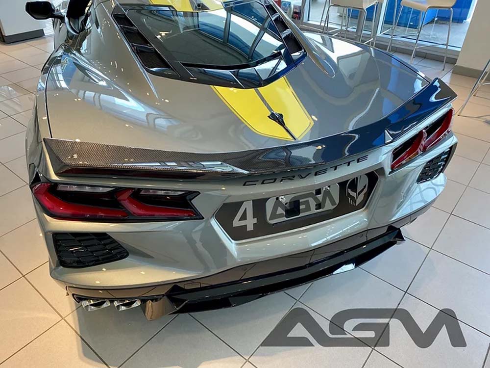 C8 Corvette AGM Carbon Fiber HyperTail Spoiler