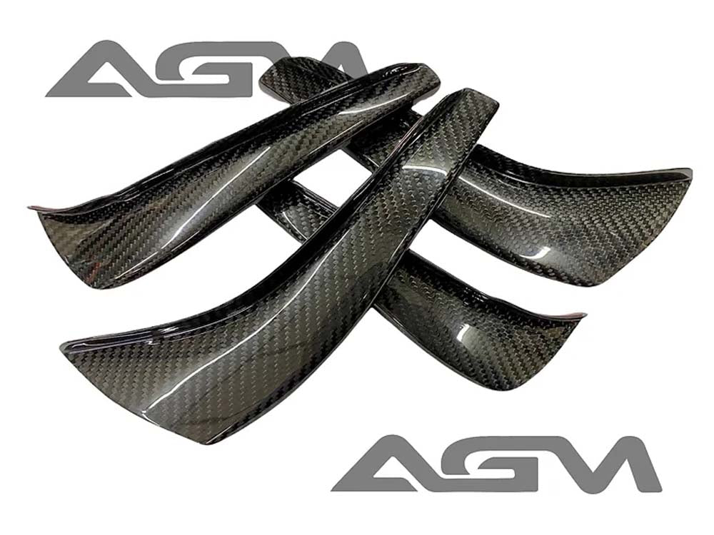 C8 Corvette AGM Carbon Fiber Dive Planes