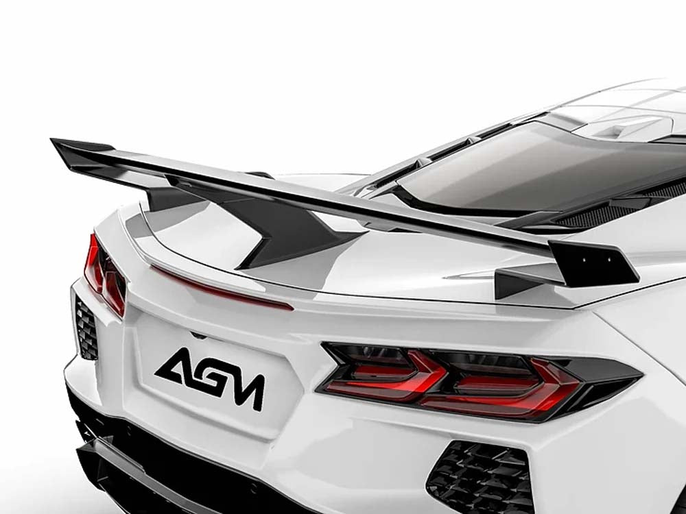 C8 Corvette AGM Corvette Hyper-GT Spoiler Visible Carbon Fiber