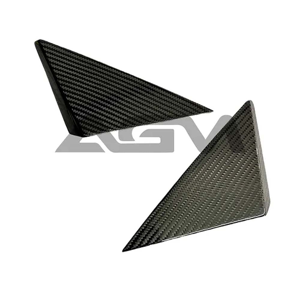 C8 Corvette AGM Carbon Fiber A and B Pillar Covers