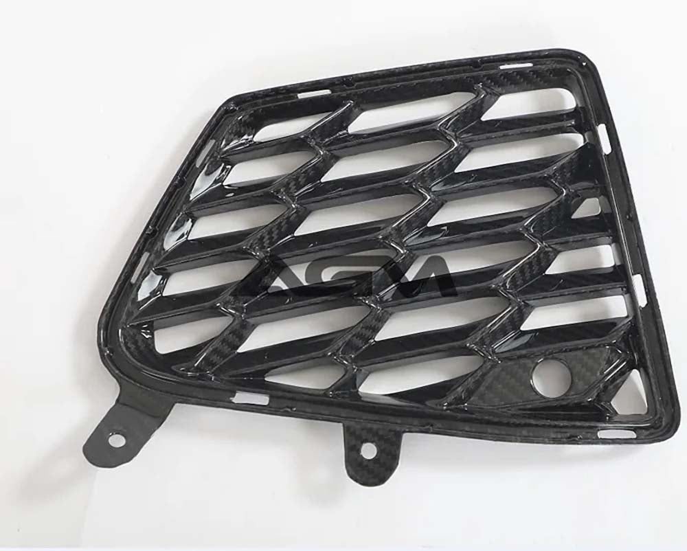 C8 Corvette AGM Carbon Fiber Rear Grille Inserts