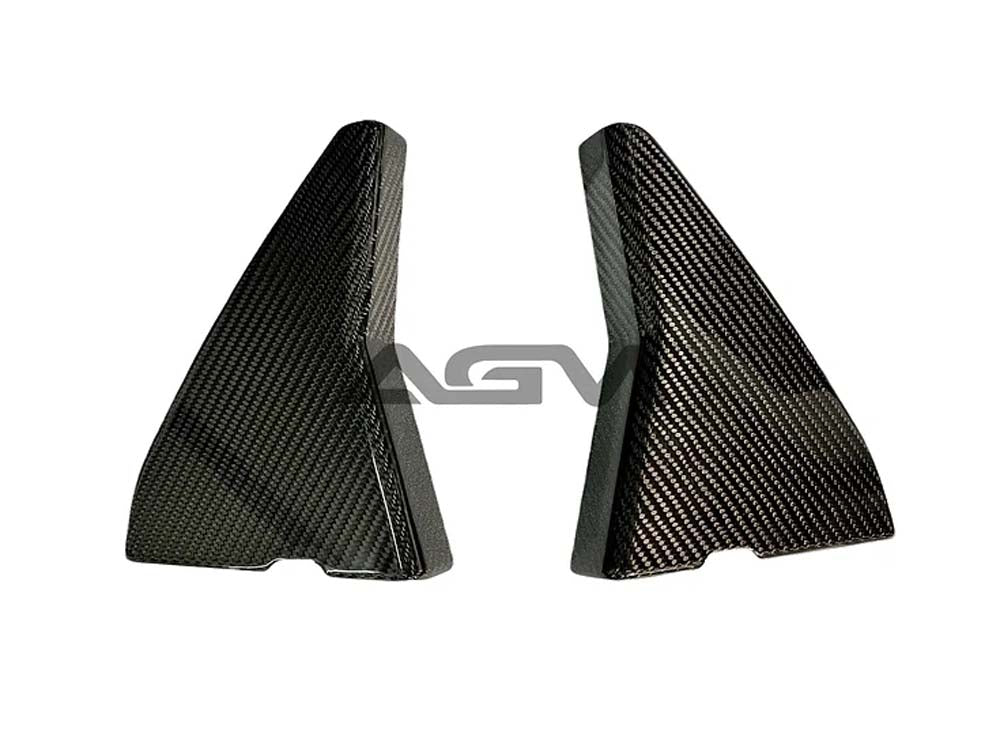 C8 Corvette AGM Carbon Fiber Engine Appearance Rear Window Covers