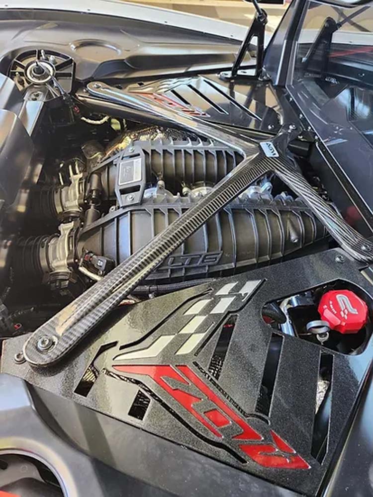 C8 Corvette AGM Carbon Fiber Alpha-X Brace (Stingray & Z06/ERay)