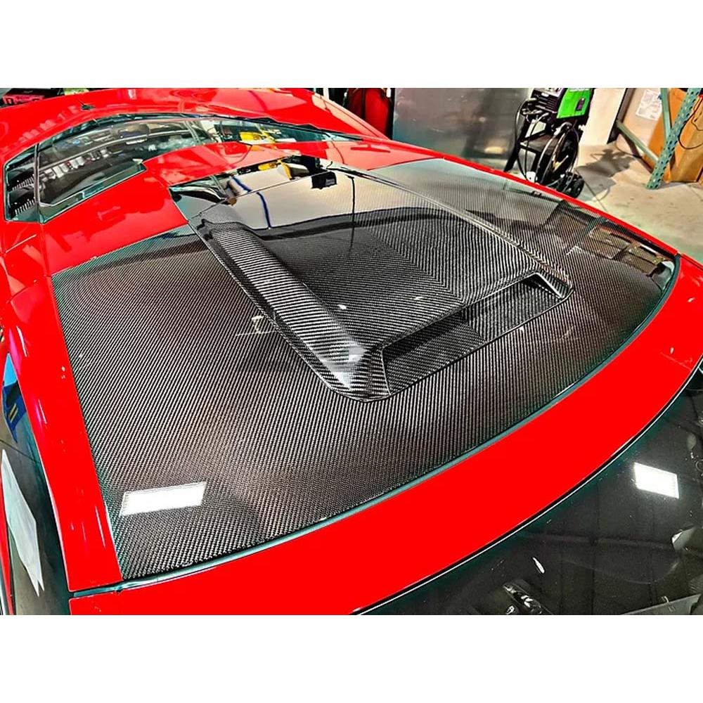 C8 Corvette AGM Carbon Fiber Roof Scoop