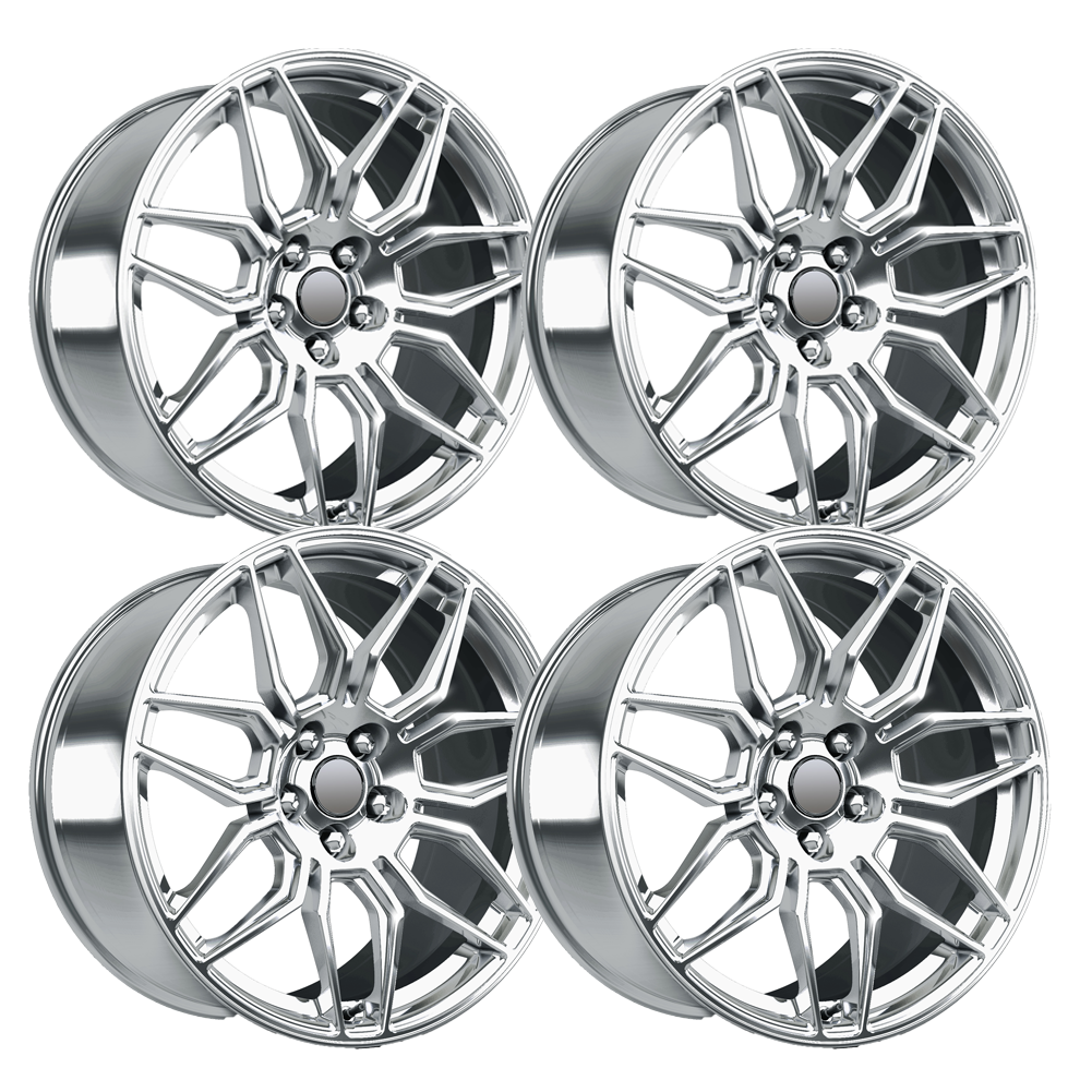 C8 Corvette Z06 GM Wheel Exchange - Chrome : C8 2023+