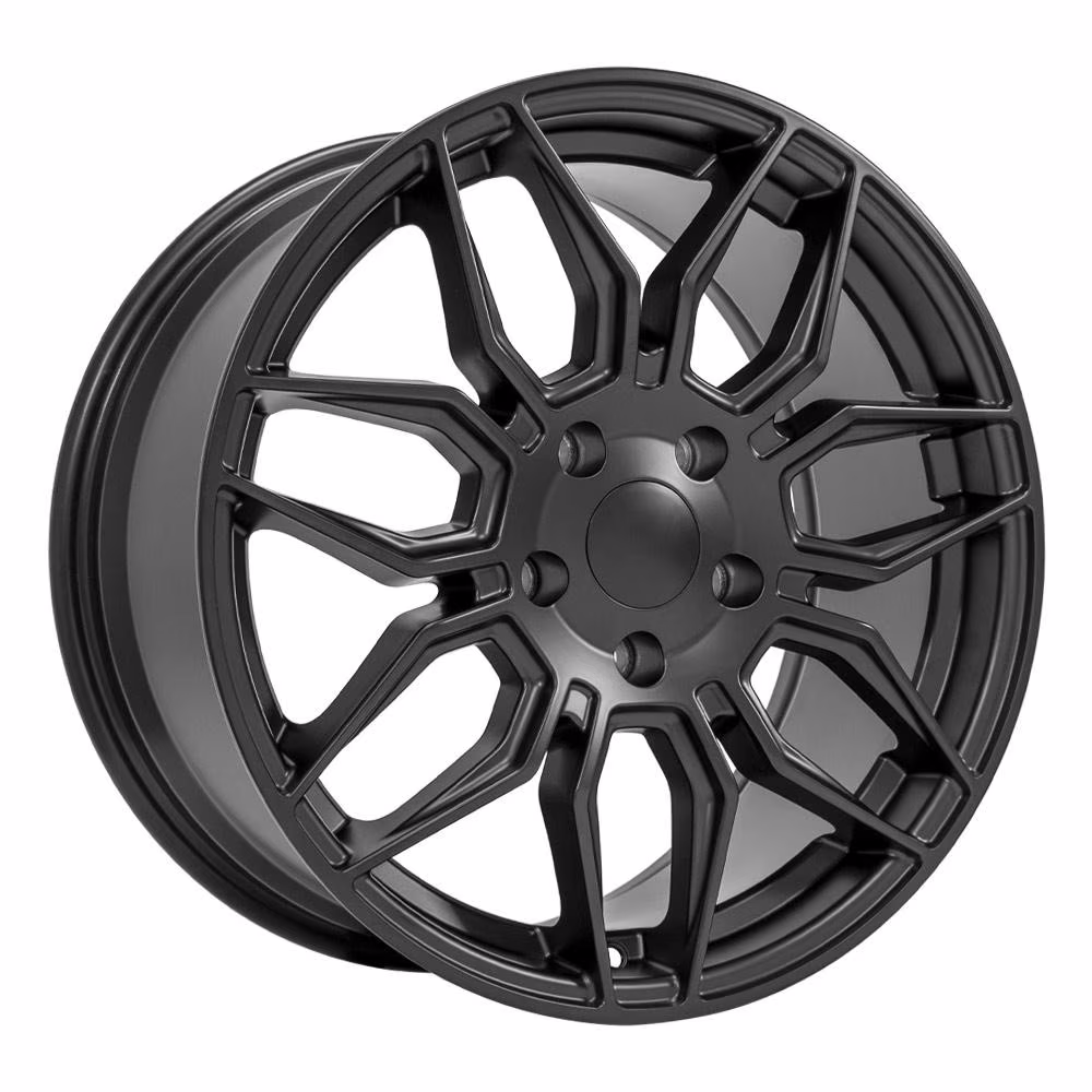 C8 Corvette Z06 Style Reproduction Wheels : Satin Black