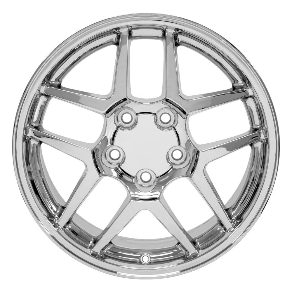 C5 Corvette Z06 Style Reproduction Wheels : Chrome