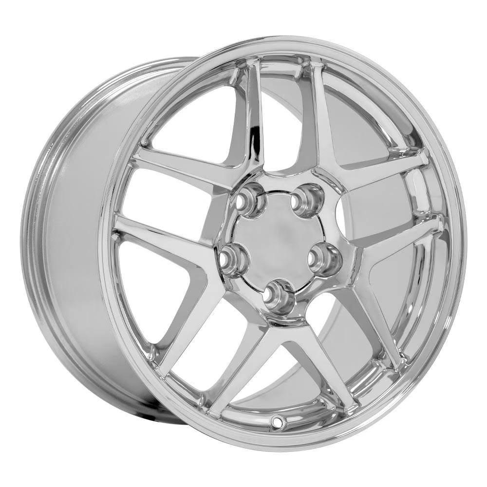 C5 Corvette Z06 Style Reproduction Wheels : Chrome