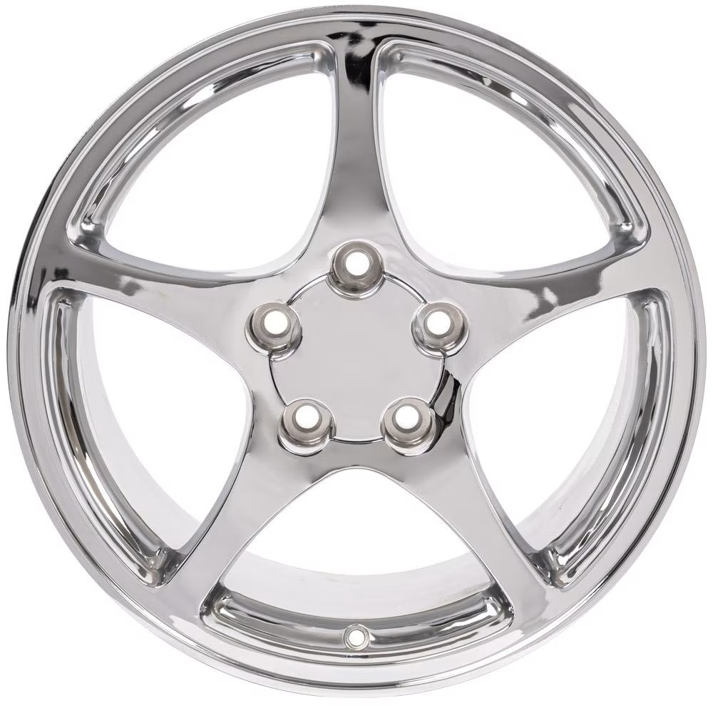 C5 Corvette 00-04 Style Reproduction Wheels : Chrome