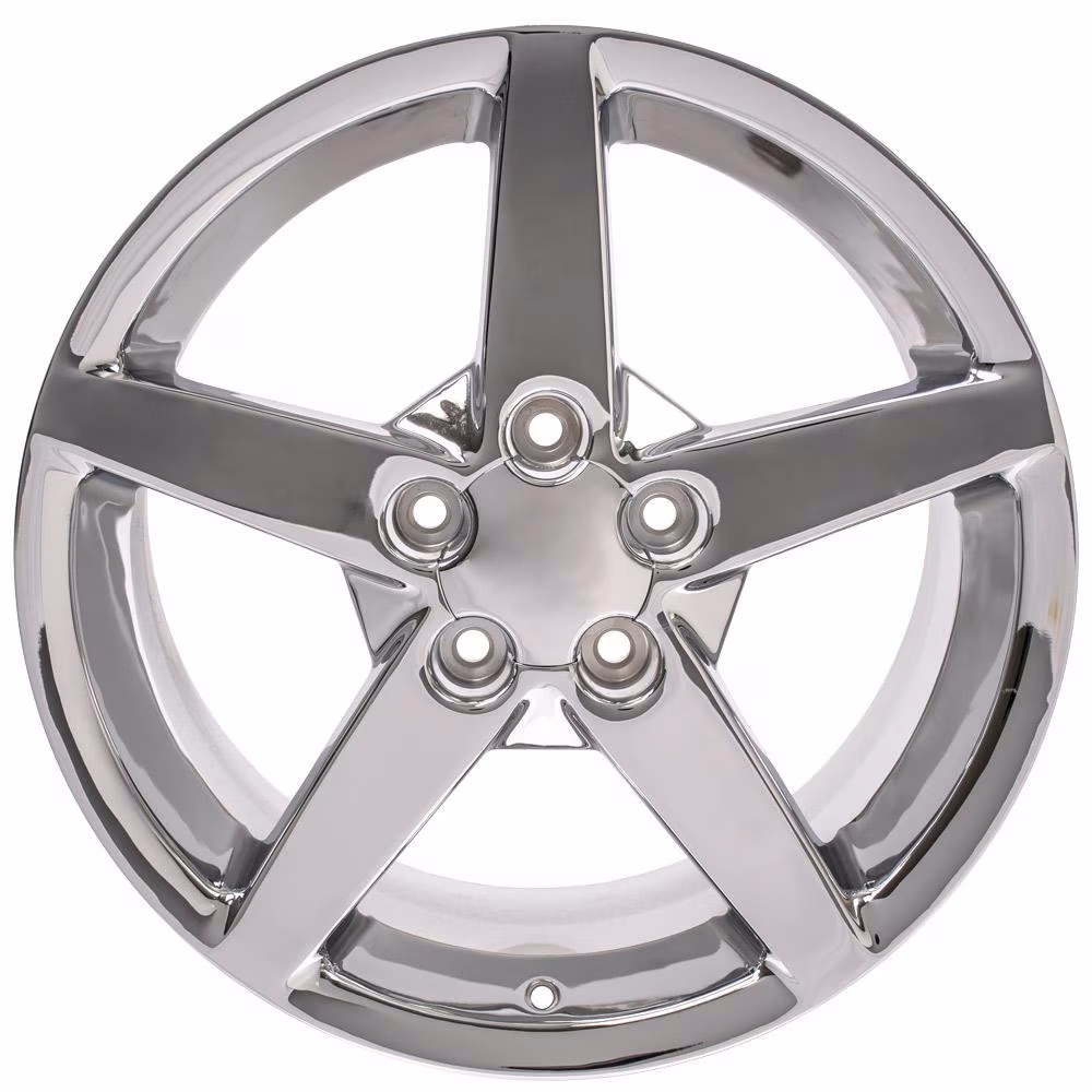 C6 Corvette 2005-2007 Style Reproduction Wheels : Chrome