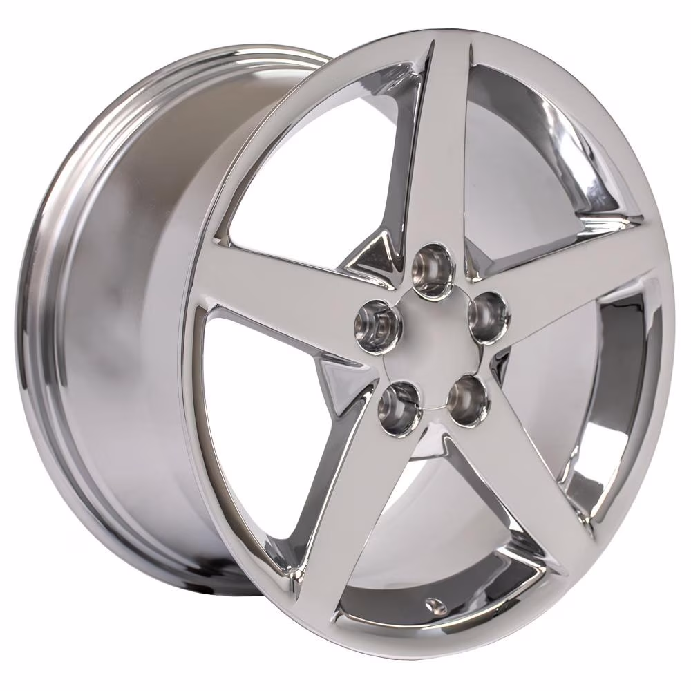 C6 Corvette 2005-2007 Style Reproduction Wheels : Chrome