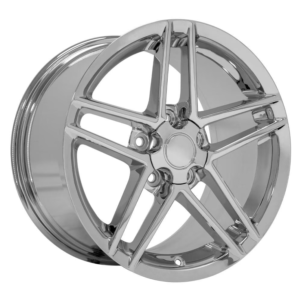 C6 Corvette Z06 Style Reproduction Wheels : Chrome