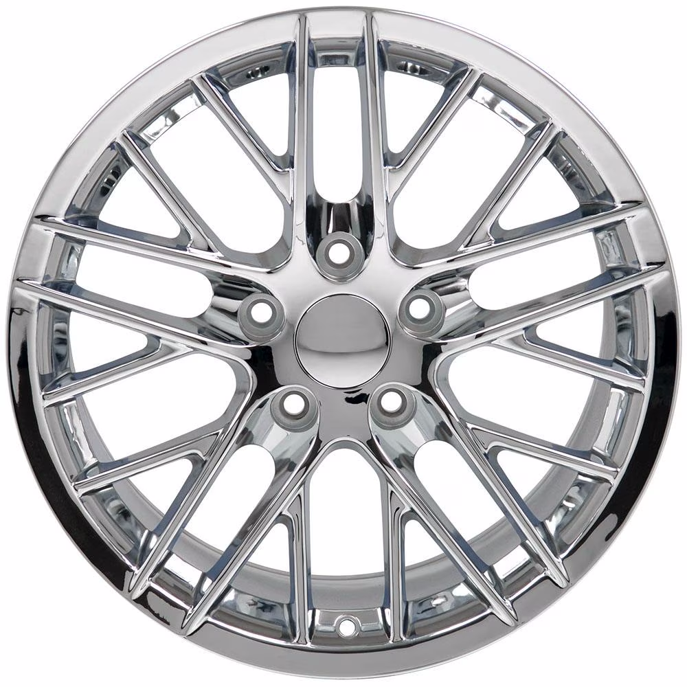 C6 Corvette ZR1 Style Reproduction Wheels : Chrome