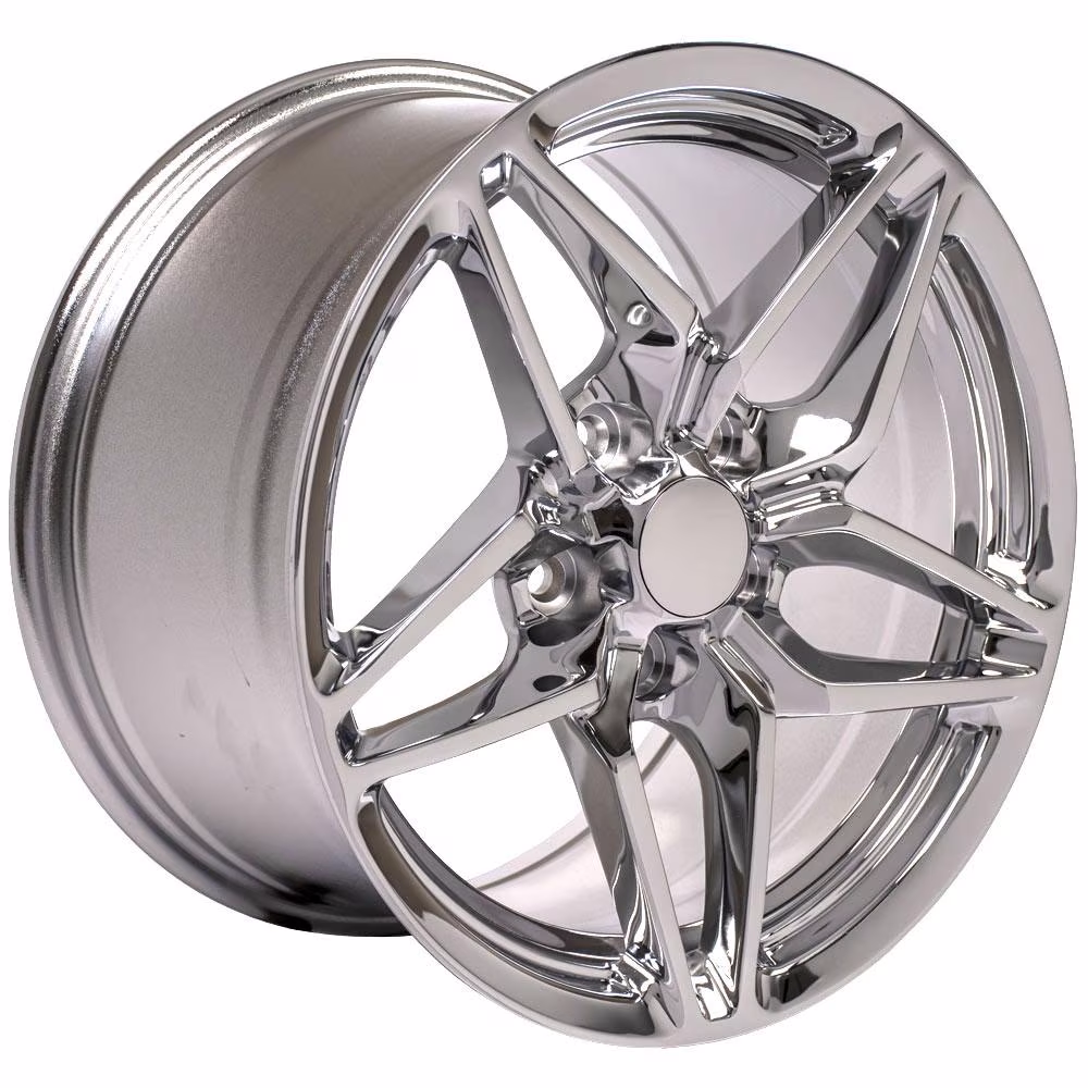 C7 Corvette ZR1 Style Reproduction Wheels : Chrome